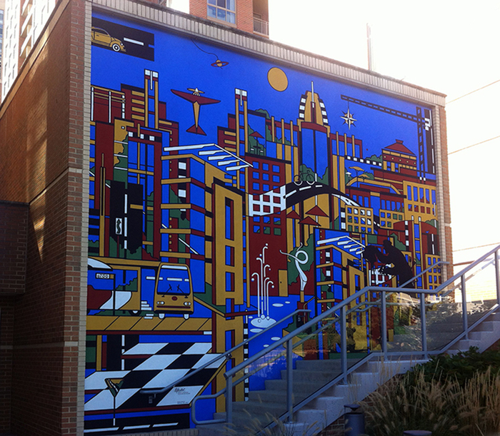 Midtown Community Mural in Reston, VA