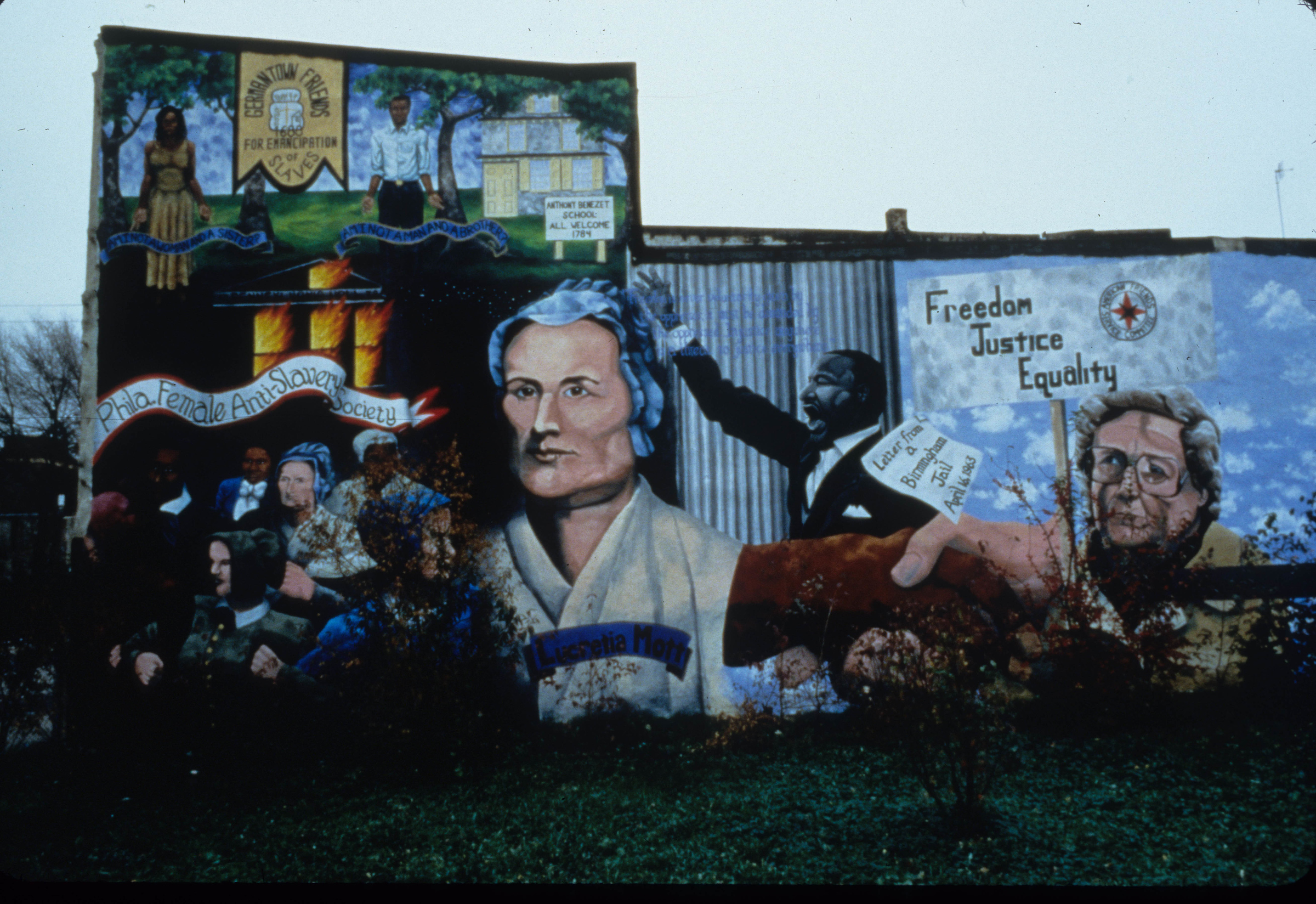 Civil Rights Mural in Philadelphia, PA