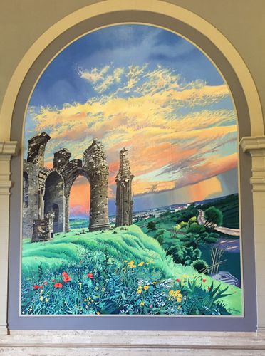 Memorial Union Murals in Corvallis, OR