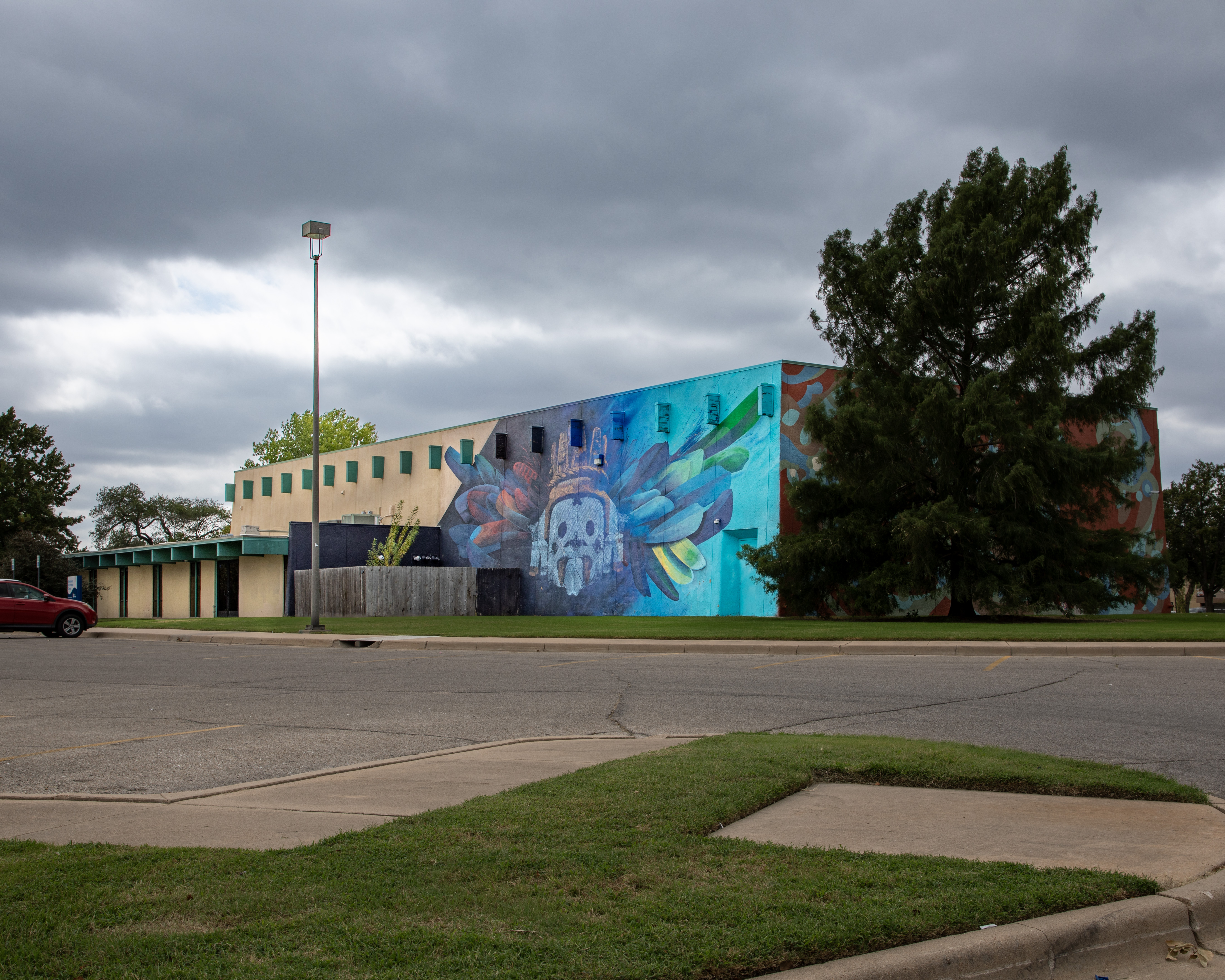 Aztec Design (Horizontes Community Murals in Wichita, KS