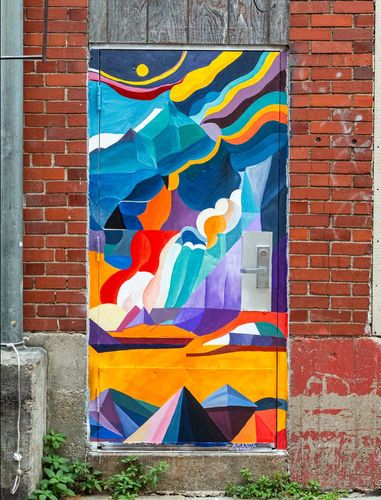 Doors of Iowa City - Public Art