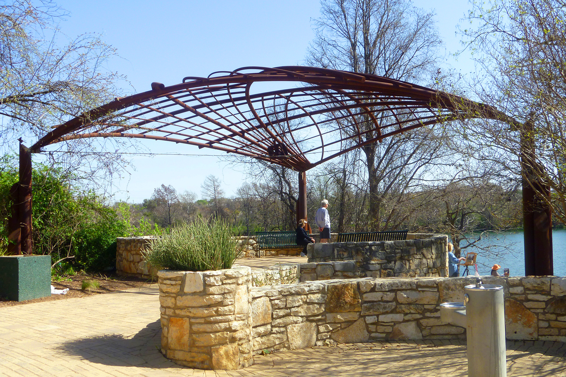 Lou Neff Point Gazebo in Austin, TX