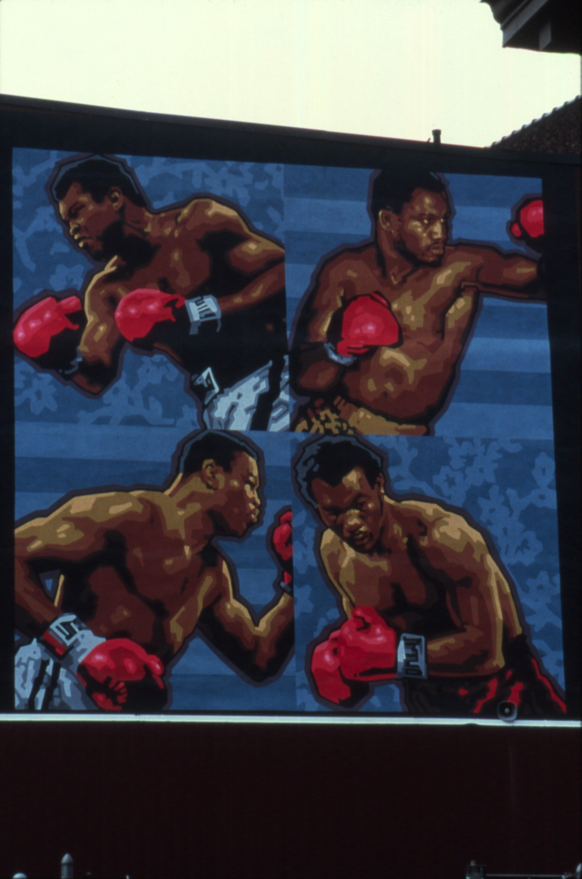 The Legendary Blue Horizon Boxing Mural in Philadelphia, PA