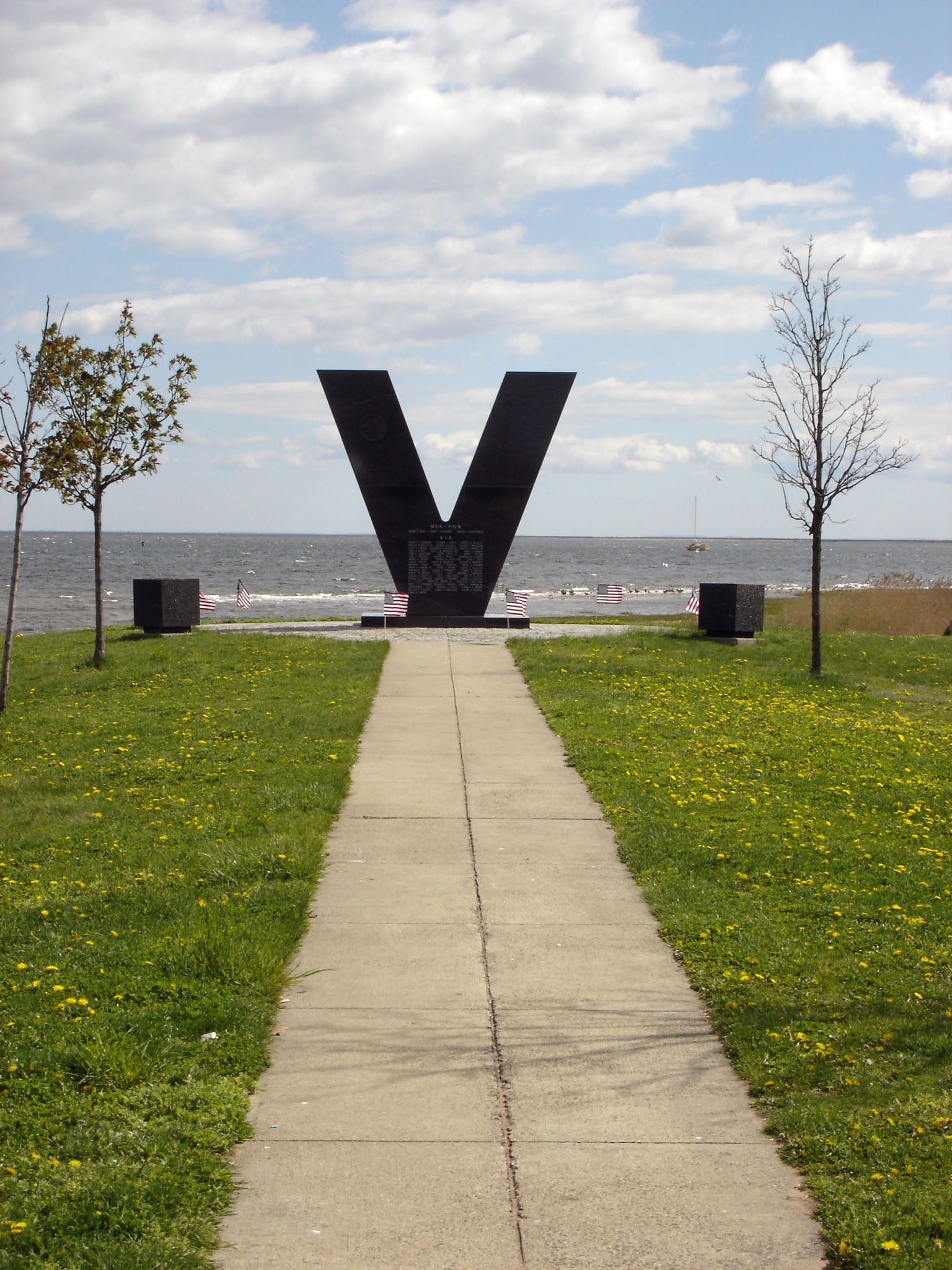 Vietnam War Veterans Memorial in New Haven, CT