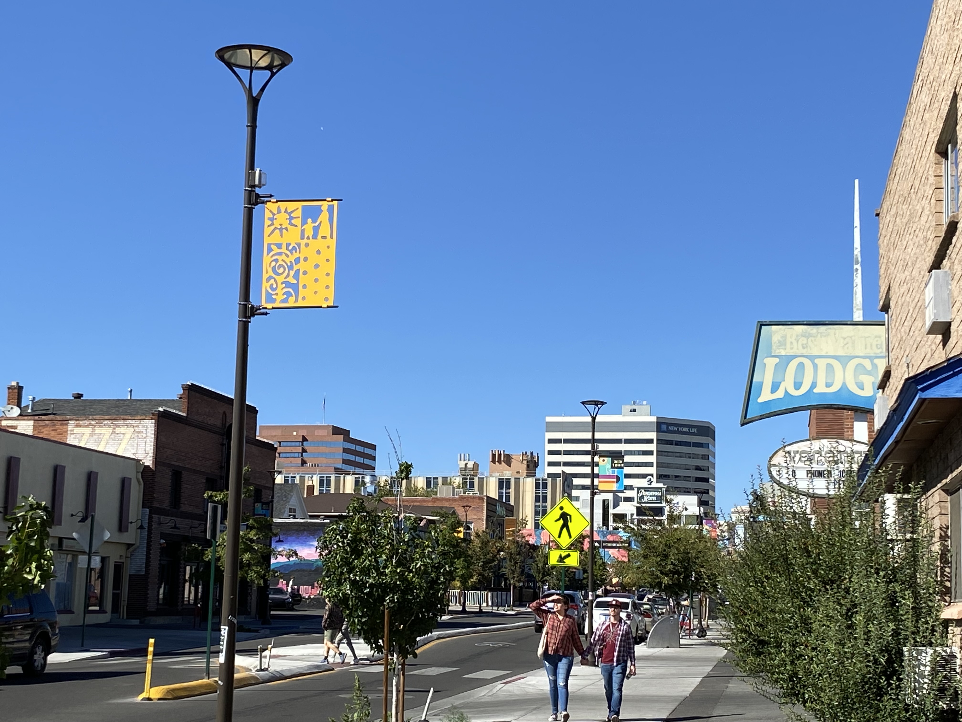 Midtown Artistic Steel Banners in Reno, NV