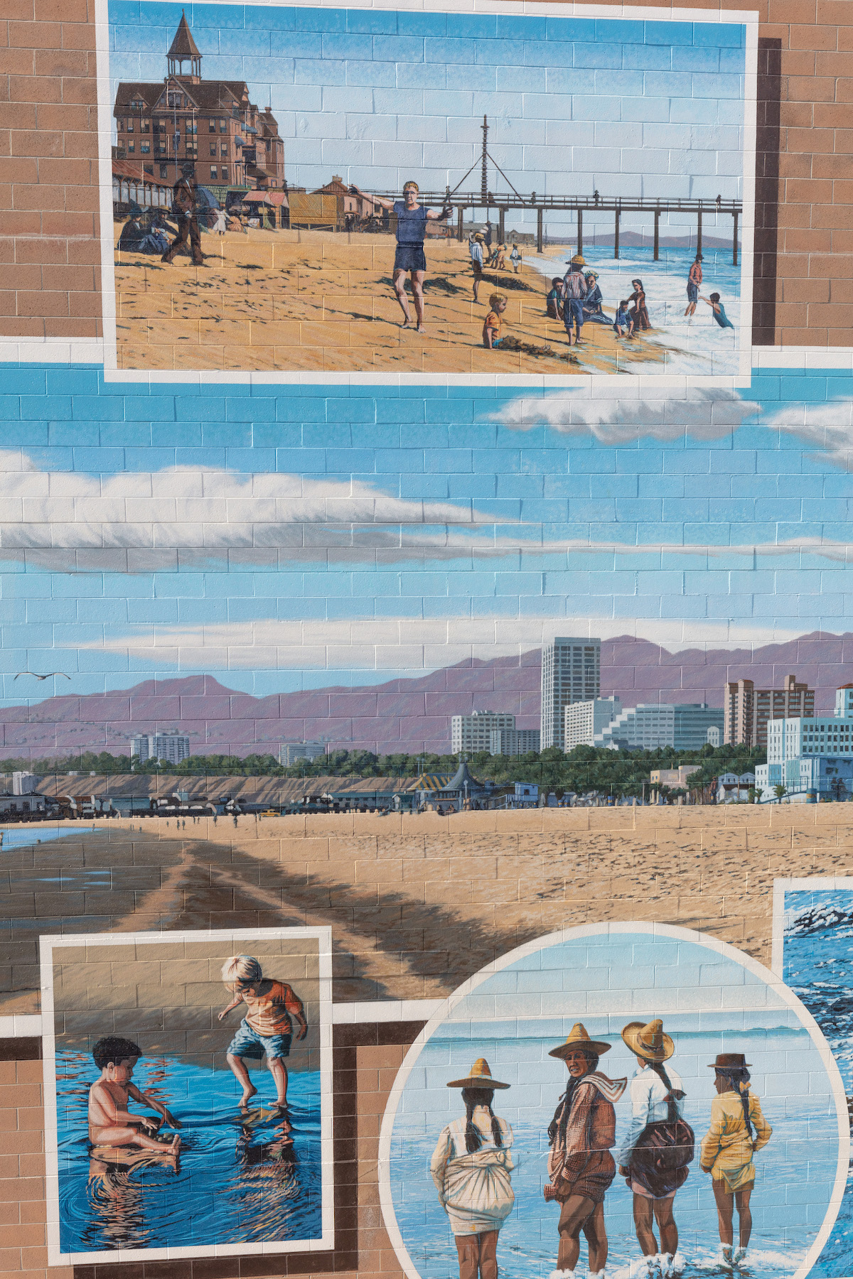 Santa Monica Beach in Santa Monica, CA