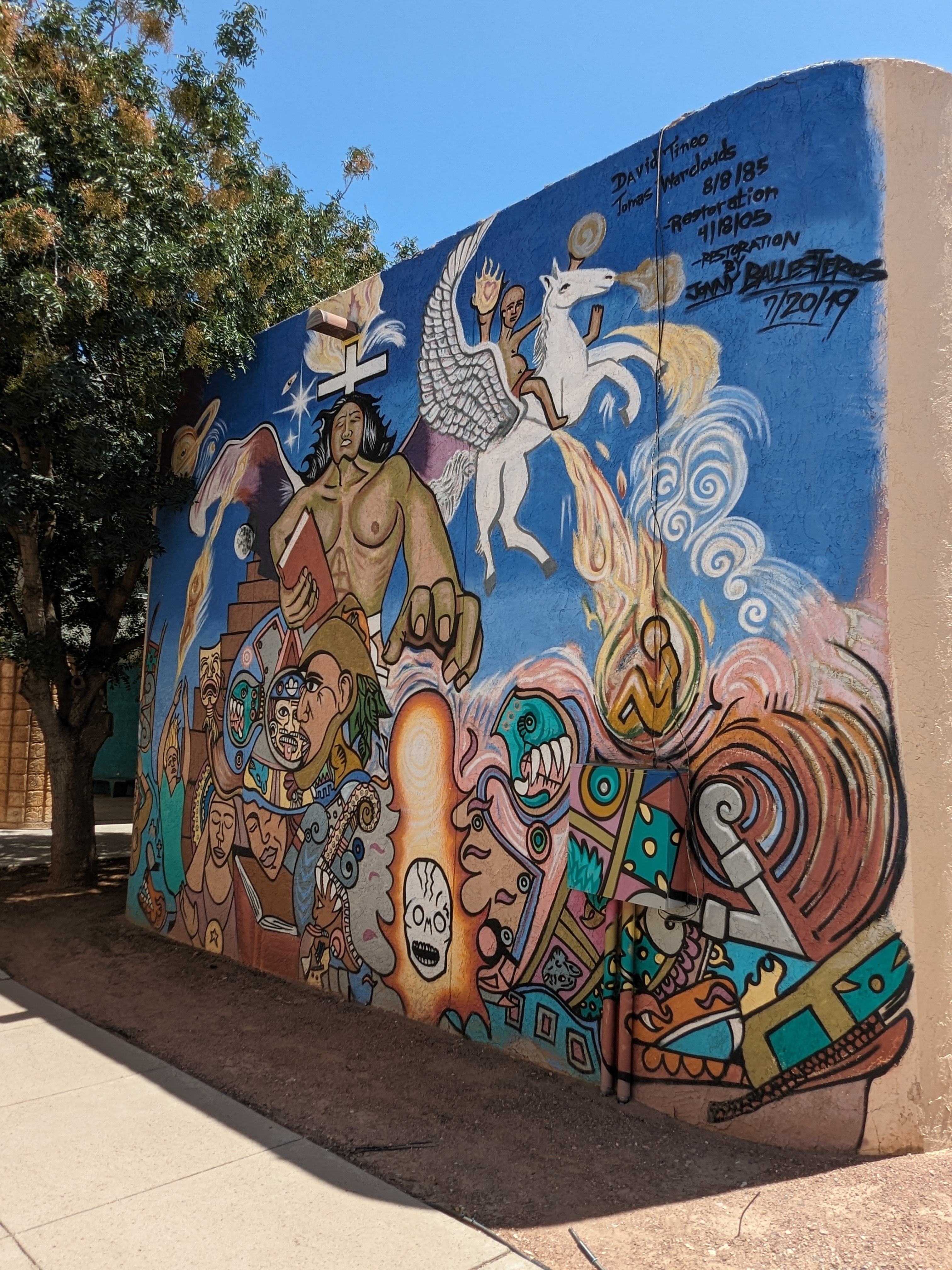 Title Unknown (El Rio Mural) in Tucson, AZ