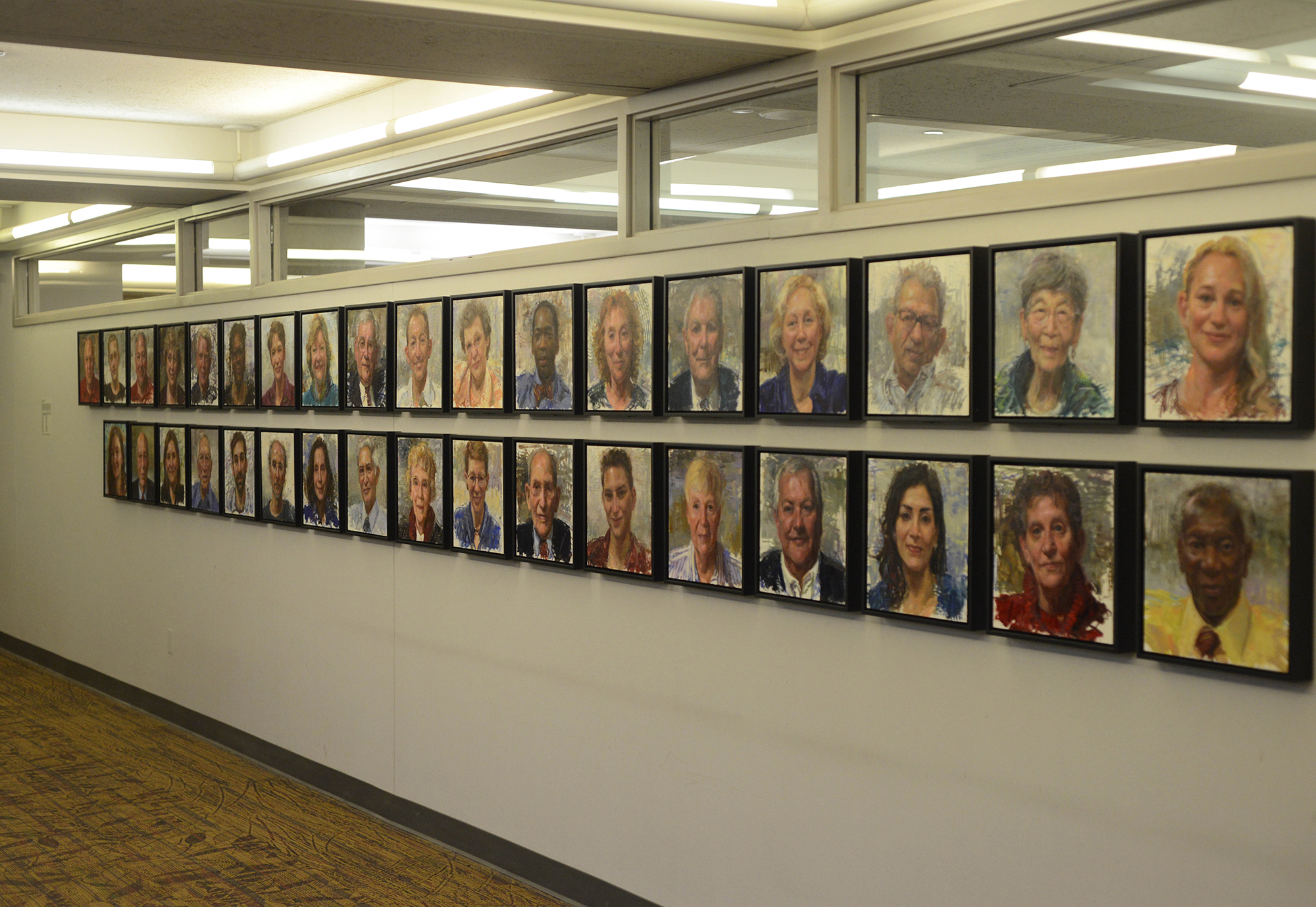 Faces of Iowa State in Ames, IA