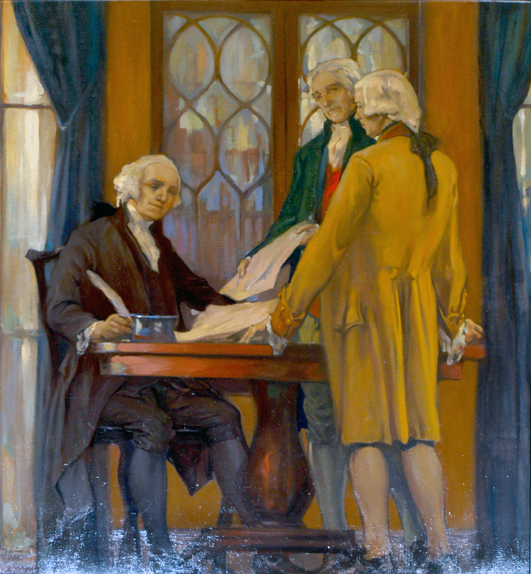 did president george washington sign the declaration of independence