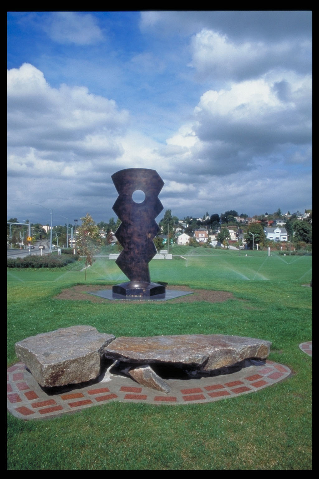 Urban Peace Circle Sculpture in Seattle, WA