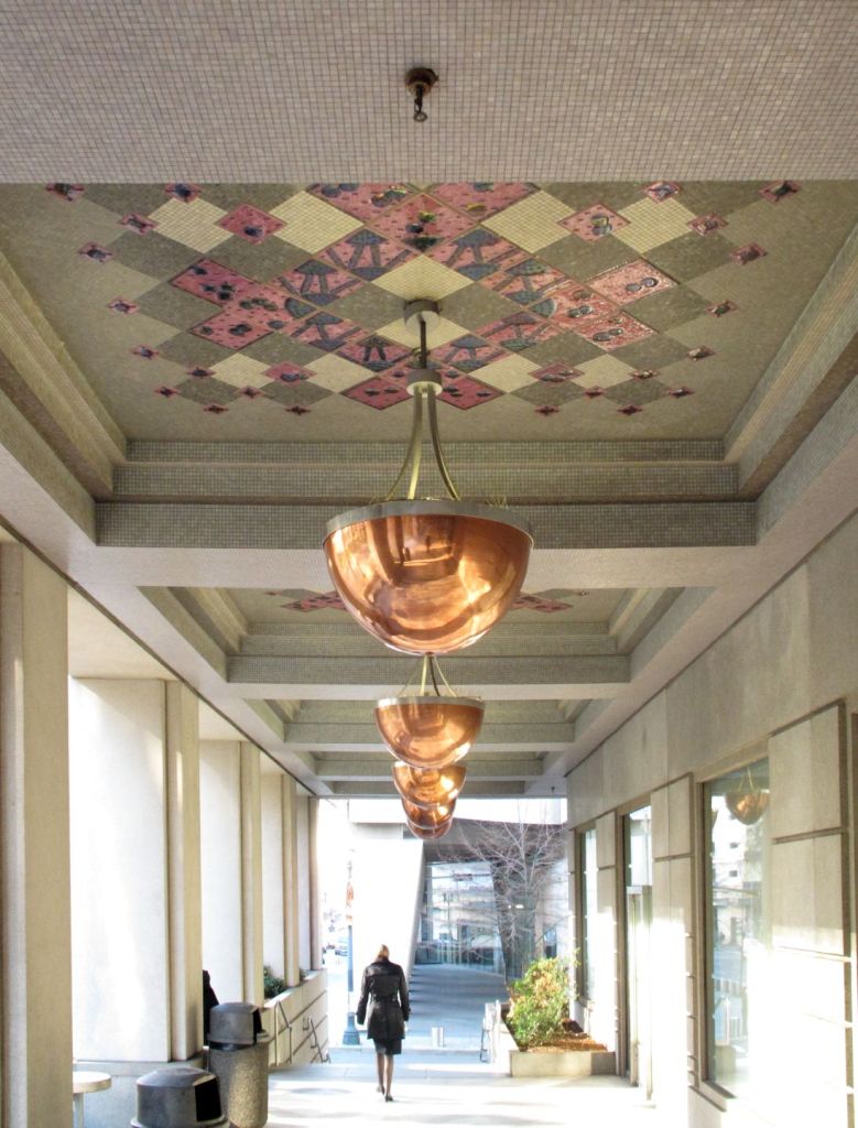 Untitled (arcade ceiling) in Portland, OR