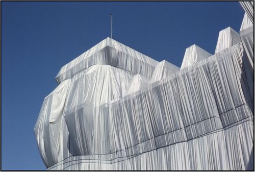Wrapped Reichstag in Berlin, Berlin-Brandenburg