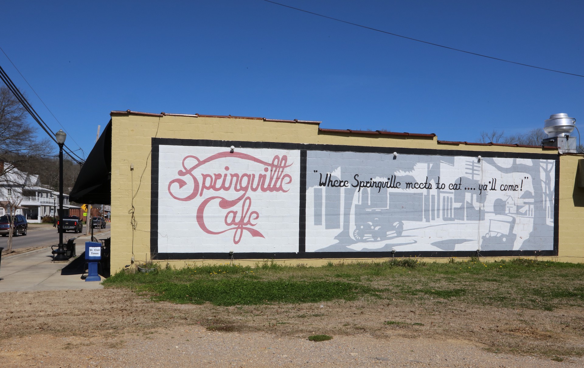 Springville Mural in Springville, AL
