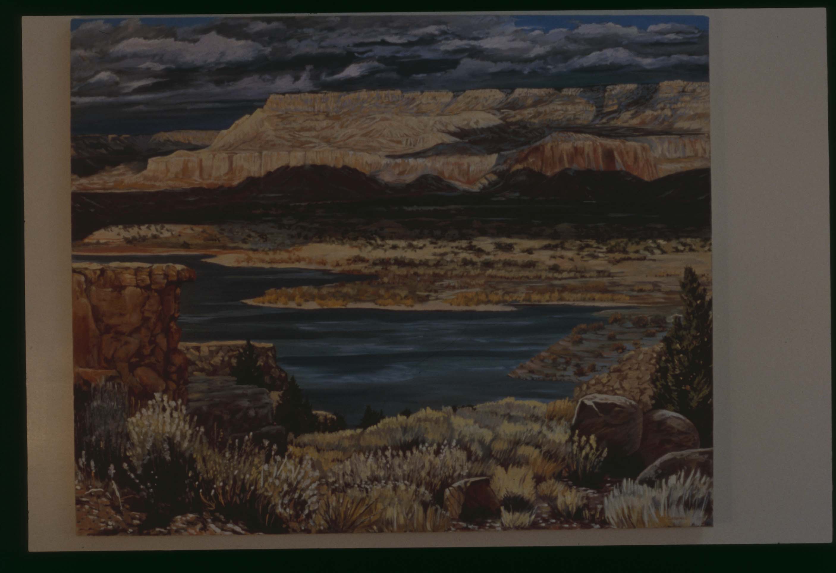 Abiquiu good Lake, Oil Painting