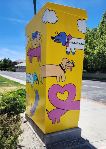 Joseph Morales and Whitney Mestre Signal Box in Reno, NV