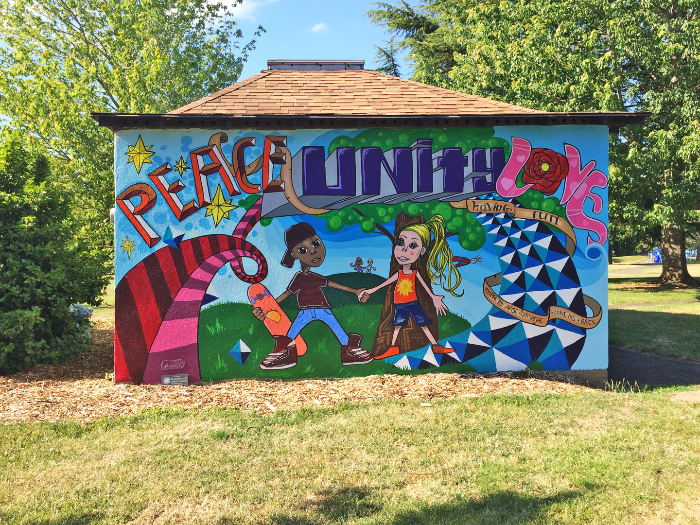 Peace, Unity, Love, and Having Fun in Portland, OR