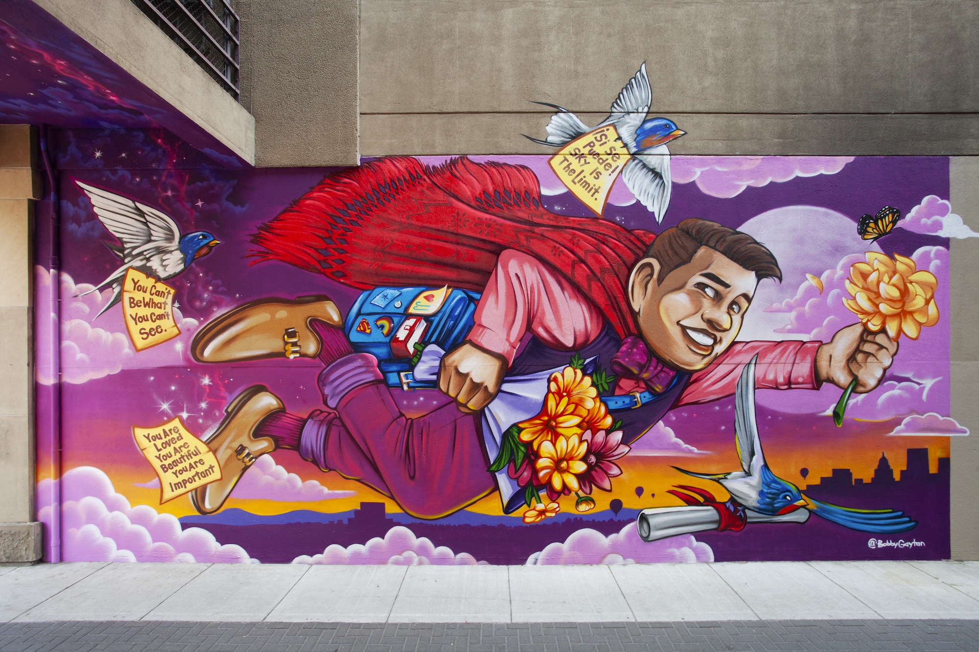 Graffiti Flyer シェーンボーデン　蝶　現代　アート　絵　美術 Graffiti Flyer シェーンボーデン 蝶 現代 アート 絵 美術 人気