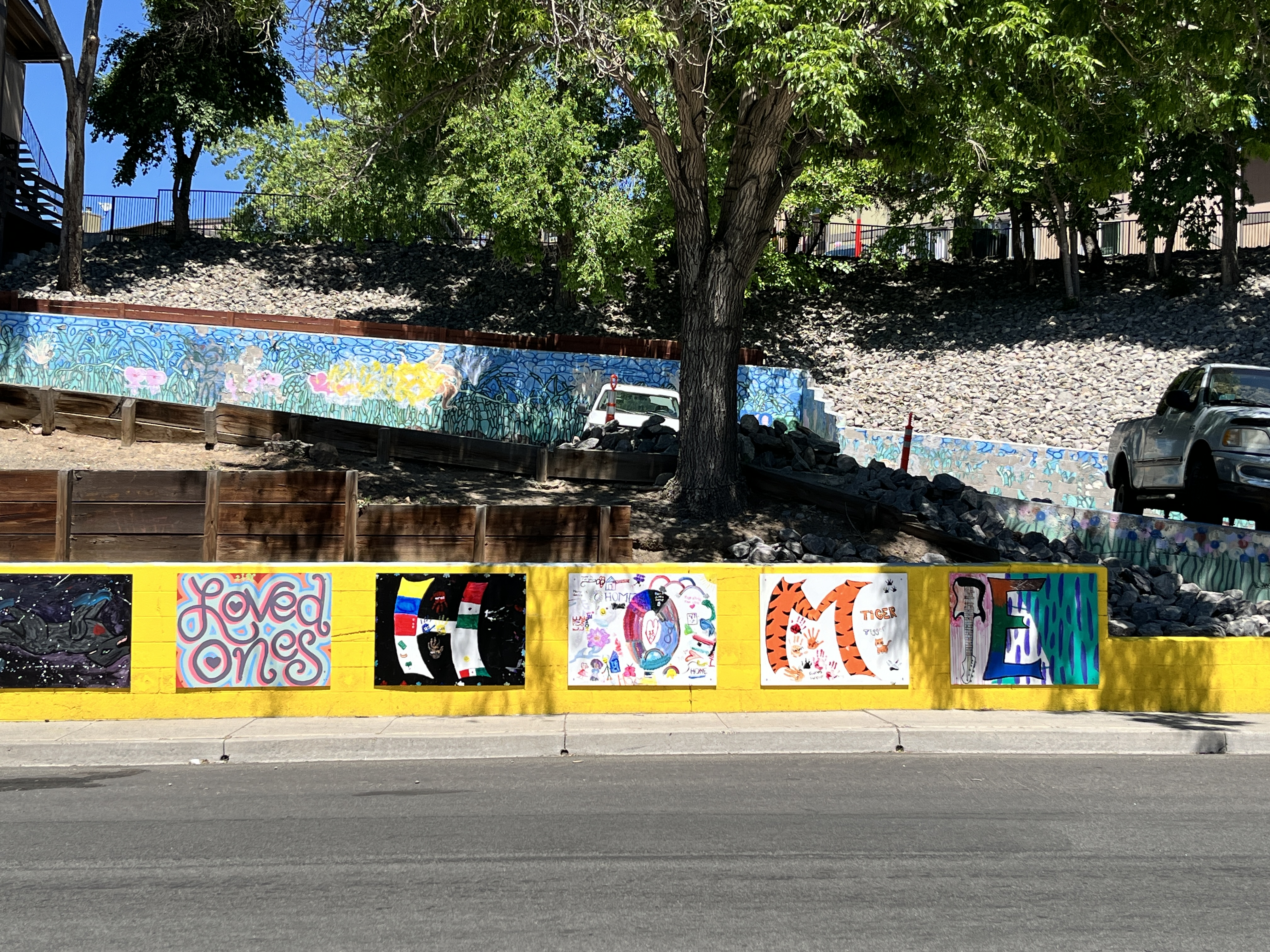 Wedekind Road Art Project Mural in Reno, NV