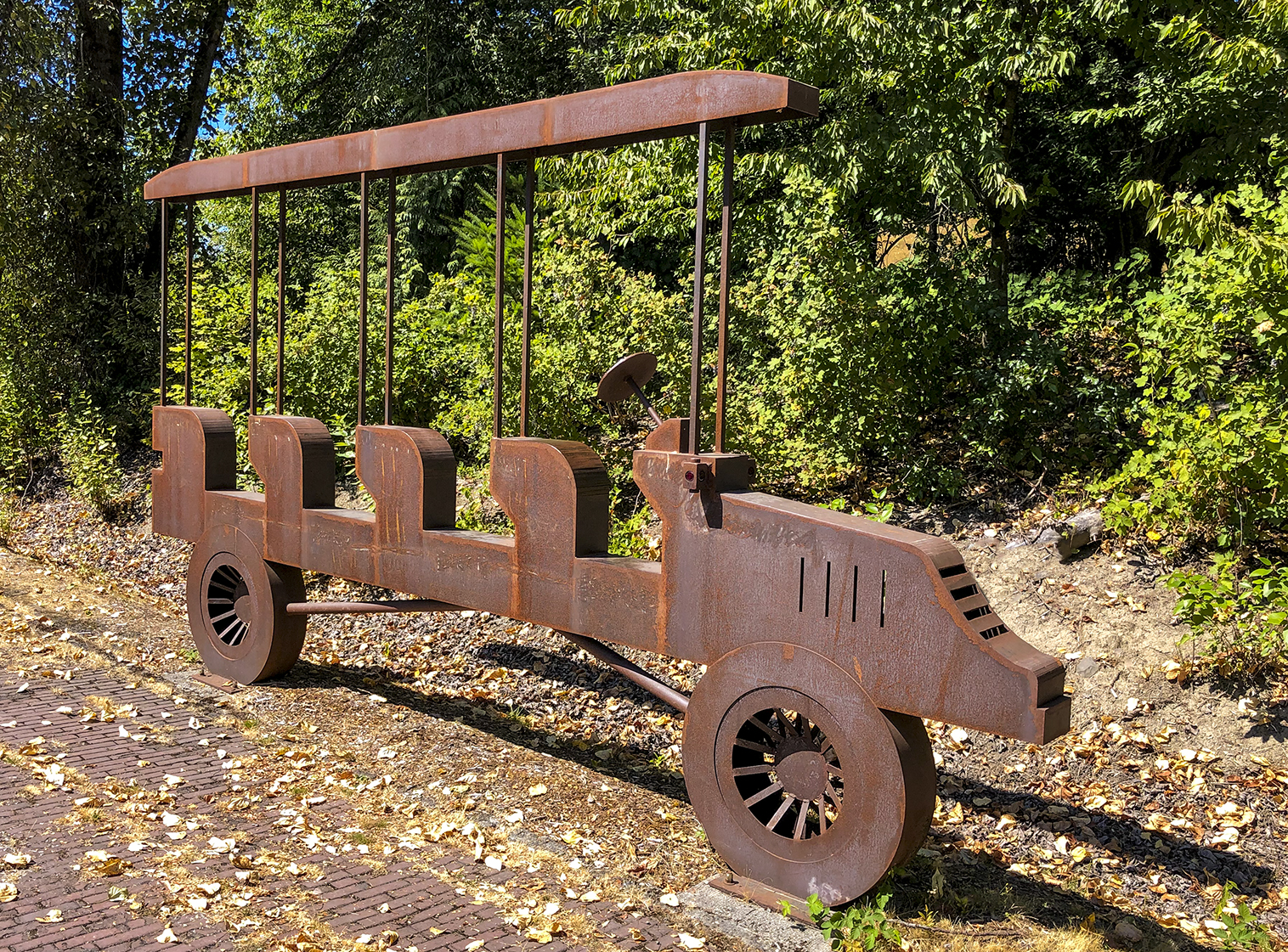 Early Bothell Bus in Bothell, WA