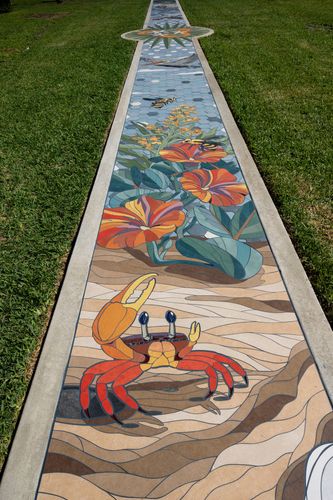 Sunshine City Mosaic in St. Petersburg, FL