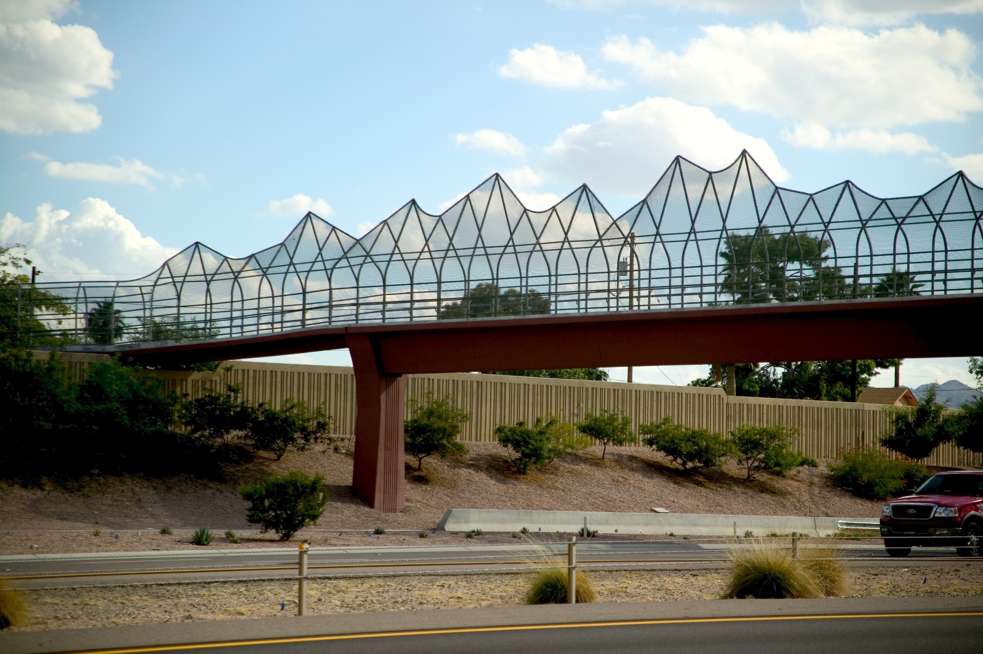 Mountain Pass Pedestrian Bridge in Phoenix, AZ
