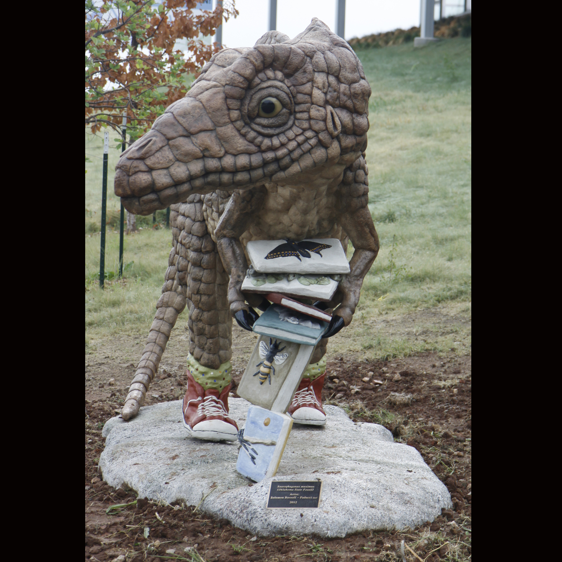 Saurophaganax Dinosaur in Oklahoma City, OK