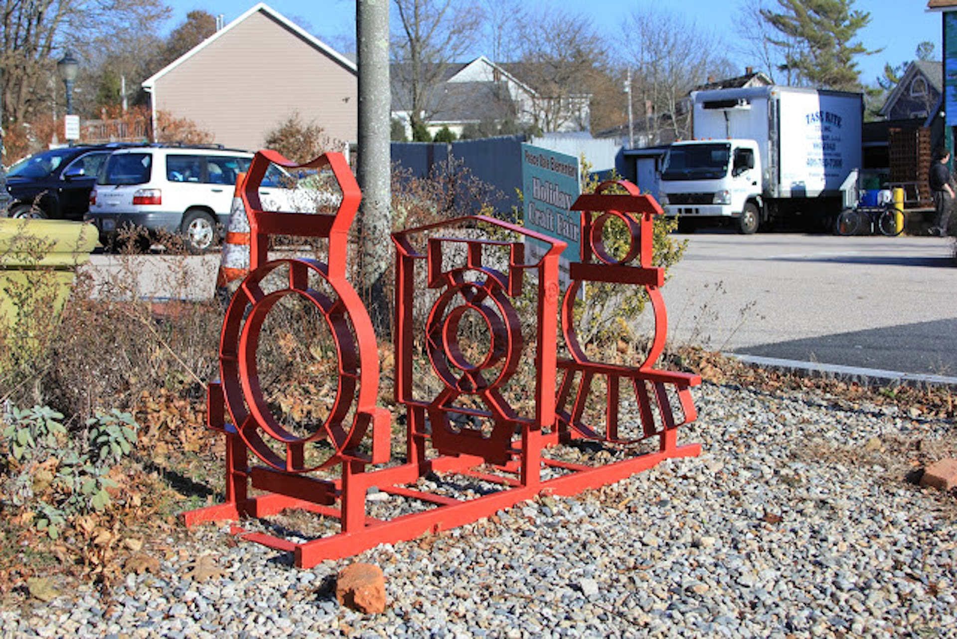 Peacedale Bike Racks in Wakefield, RI