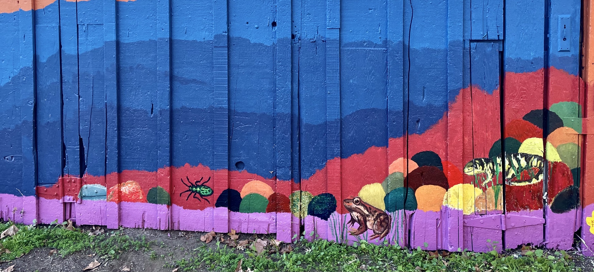 California Endangered Species Mural in Gilroy, CA