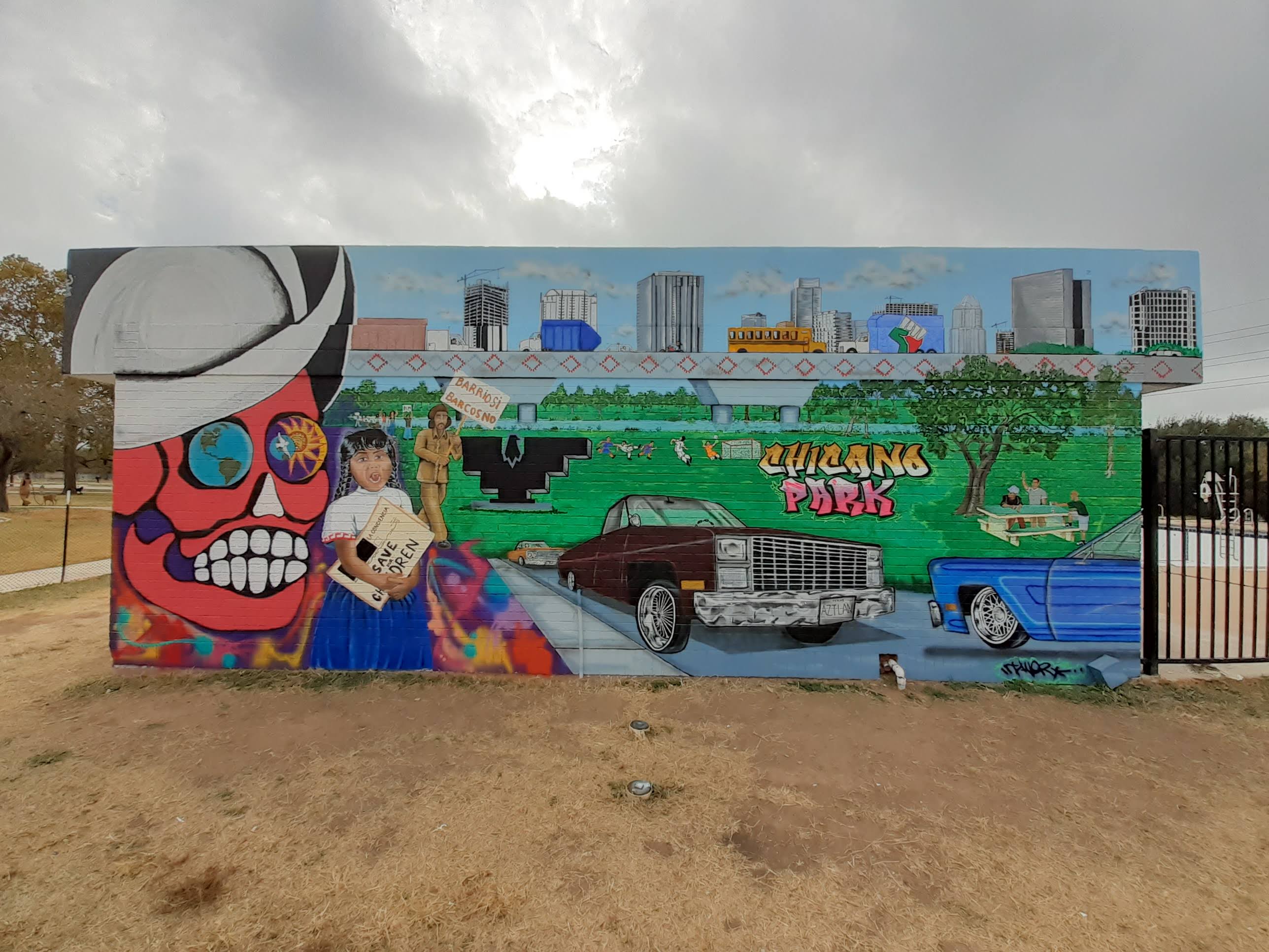 Chicano Park Mural in Austin, TX