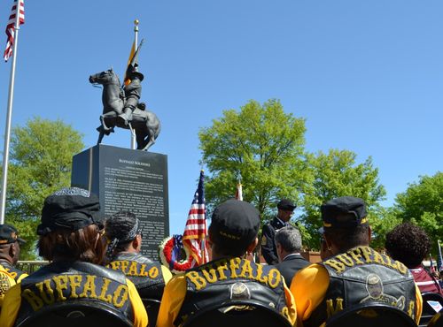 Buffalo Soldiers Memorial Monument in Huntsville, AL