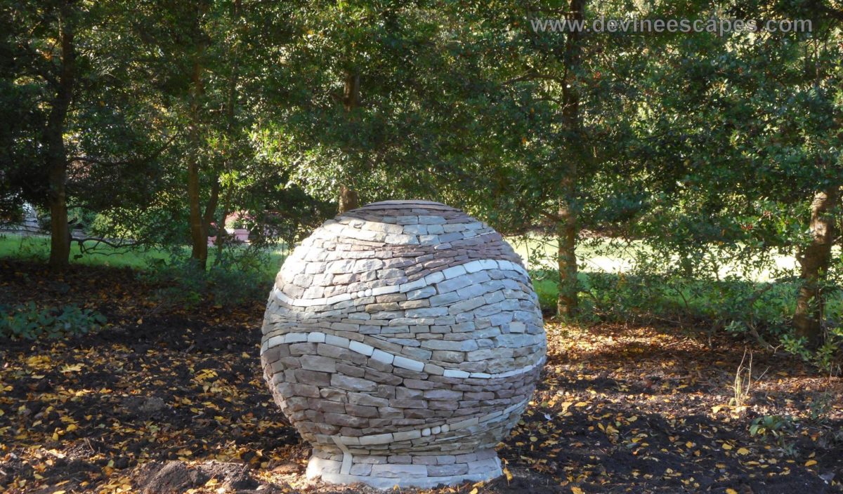 Dry Stone Sphere the Fourth in Wheaton, MD