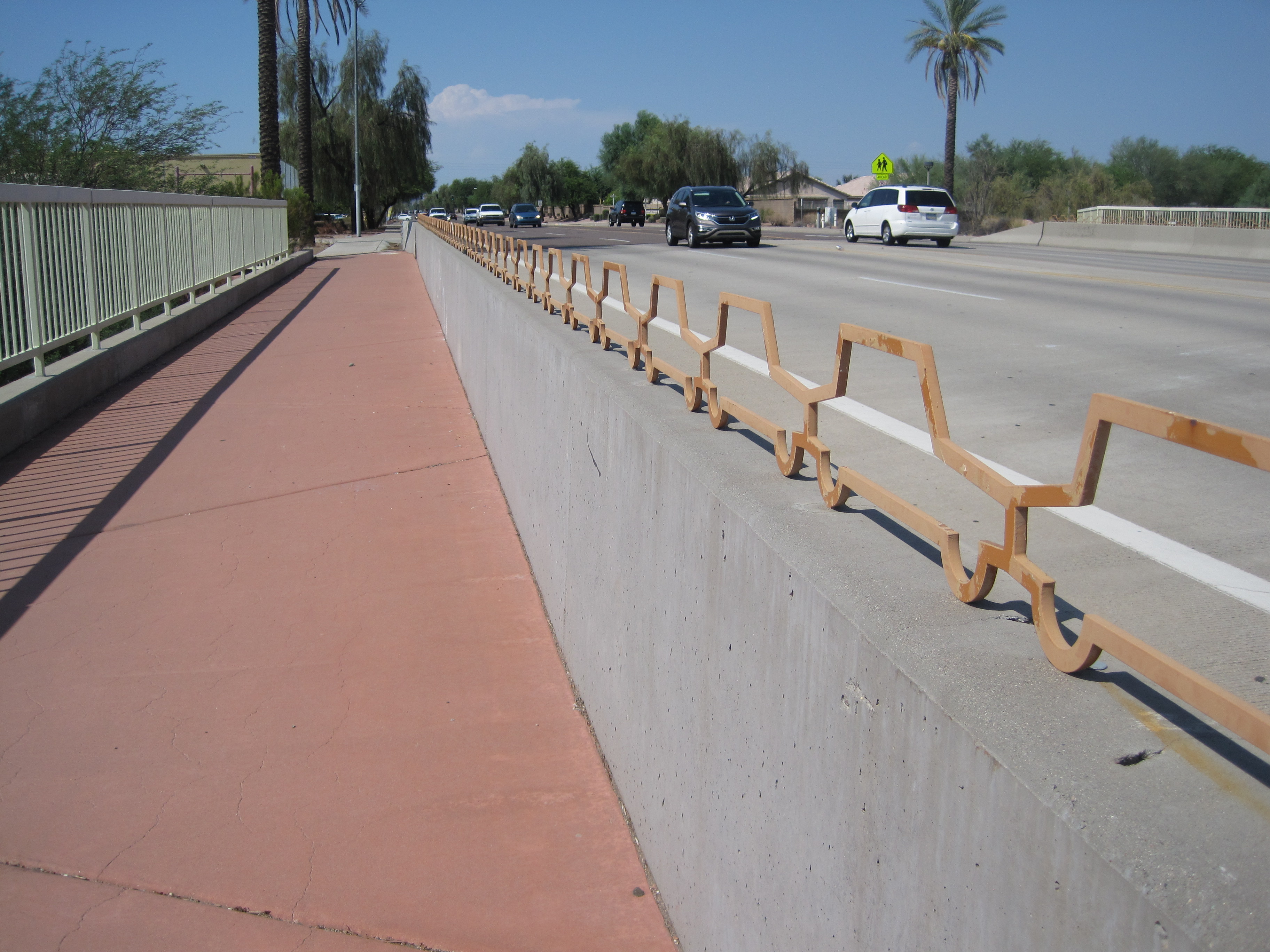 7th Ave Bridge at Cave Creek Wash in Phoenix, AZ
