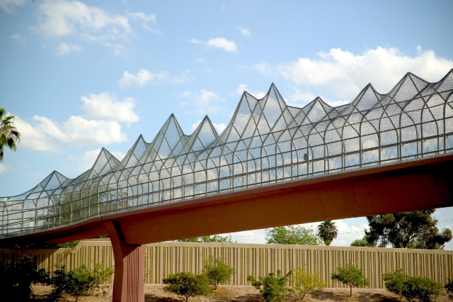 Mountain Pass Pedestrian Bridge in Phoenix, AZ