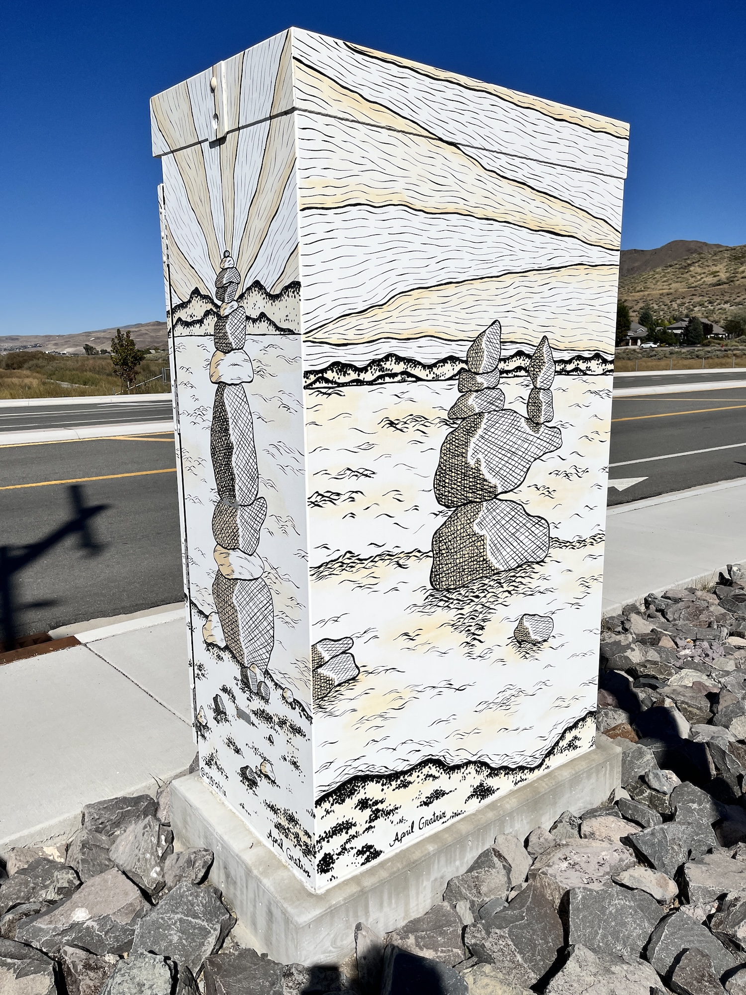 April Gratrix Signal Box in Reno, NV