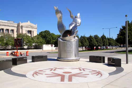 Eternal Flame of Hope in Chicago, IL