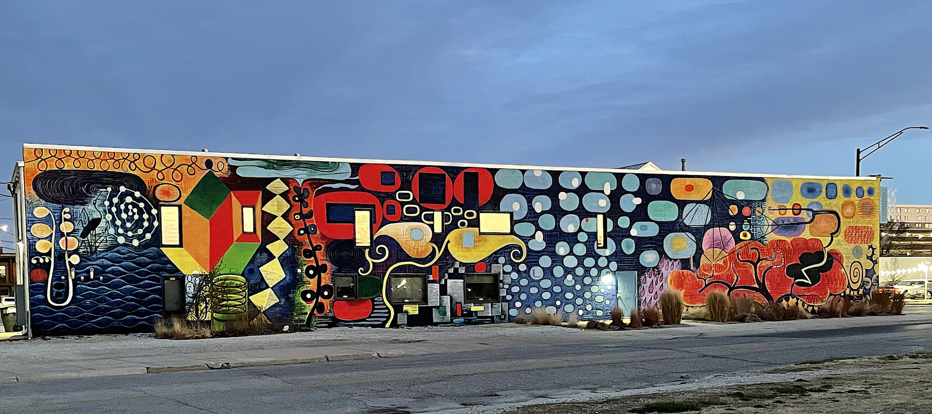 Constellation Studios Mural in Lincoln, NE