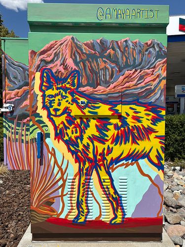 Amaya Rodriguez Keir Signal Box in Reno, NV