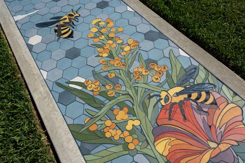 Sunshine City Mosaic in St. Petersburg, FL